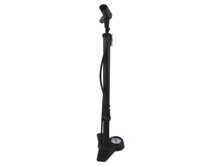 Dresco Manometer Pro Bicycle Pump 70 cm sort