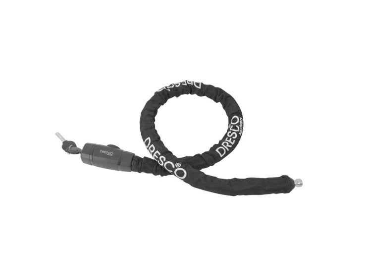 Dresco Paieserslot Cable 100 cm en acier inoxydable 3 pièces noir