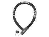 DRESCO PAieserslot cable 100 cm stainless steel 3-piece black