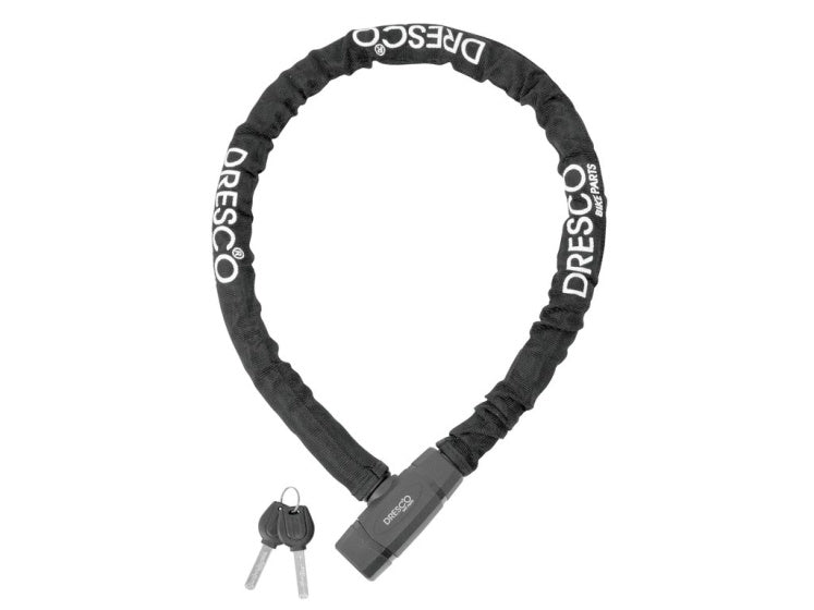 Dresco Paieserslot Cable 100 cm en acier inoxydable 3 pièces noir