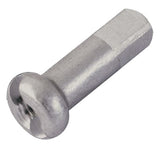 Dt swiss aluminium nipples ø2.0 x 12mm (100 pieces) | silber
