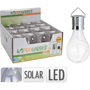 Pro garden solar lamp LED pear shape