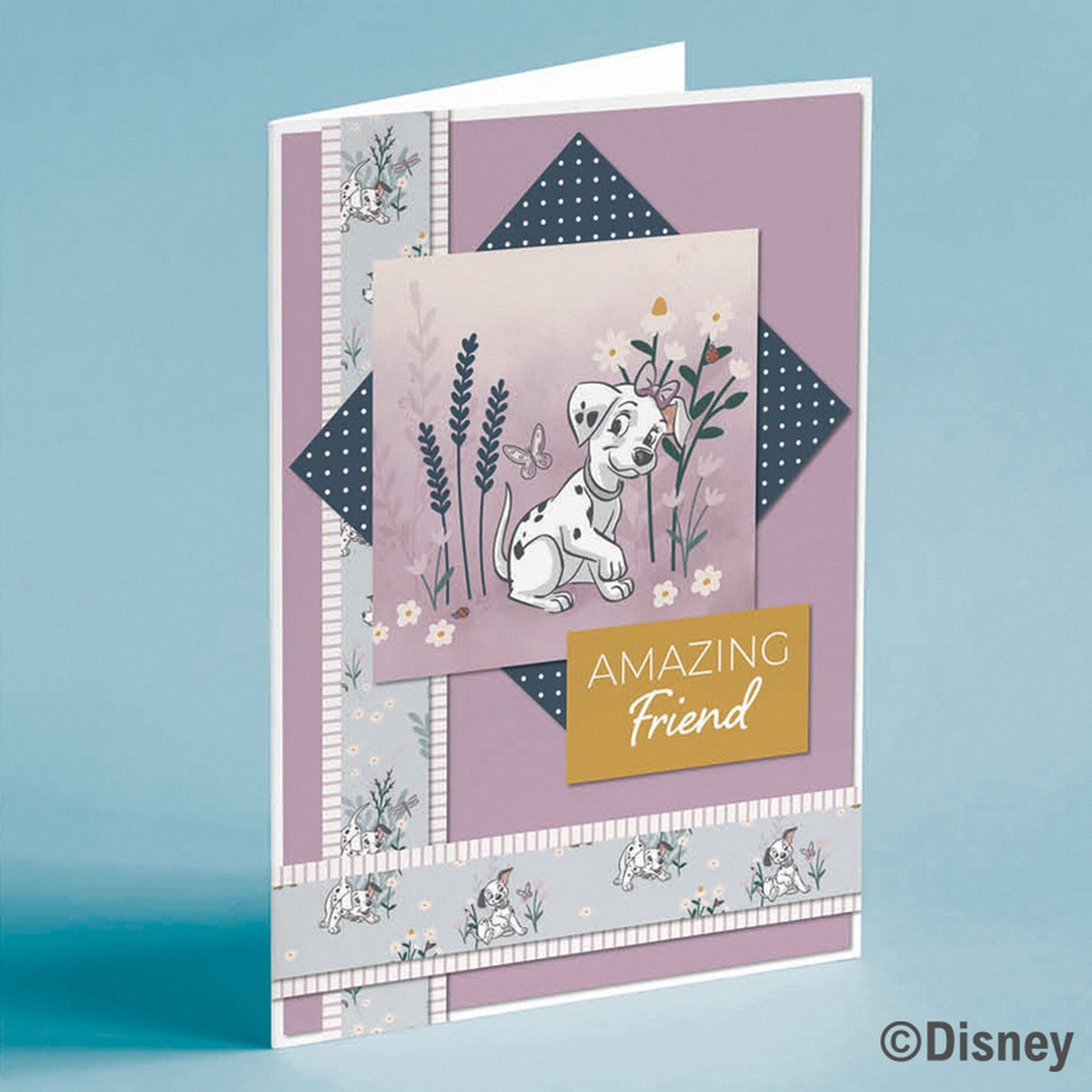 Creative expressions • 101 dalmatians small card 8x8 kit