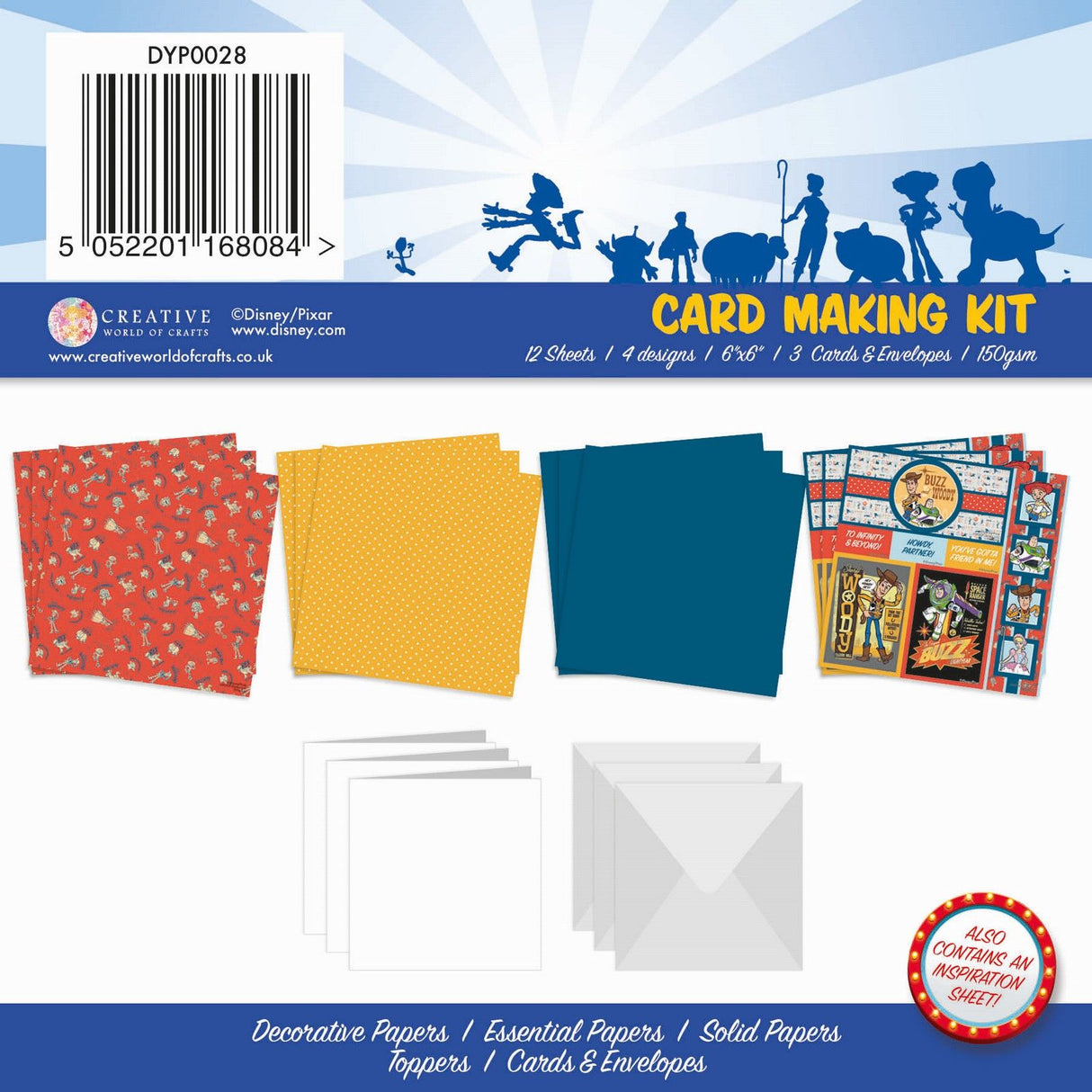 Creative expressions • toy story mini card kit 15,24x15,24cm