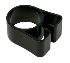 Kgs Gazelle a palla distanziatore a sfera 20mm 1 8 con supporto per cavi nero