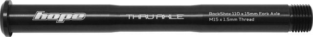 Hope thru axle for rockshox