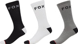 Fox head fox crew socks 3-pack