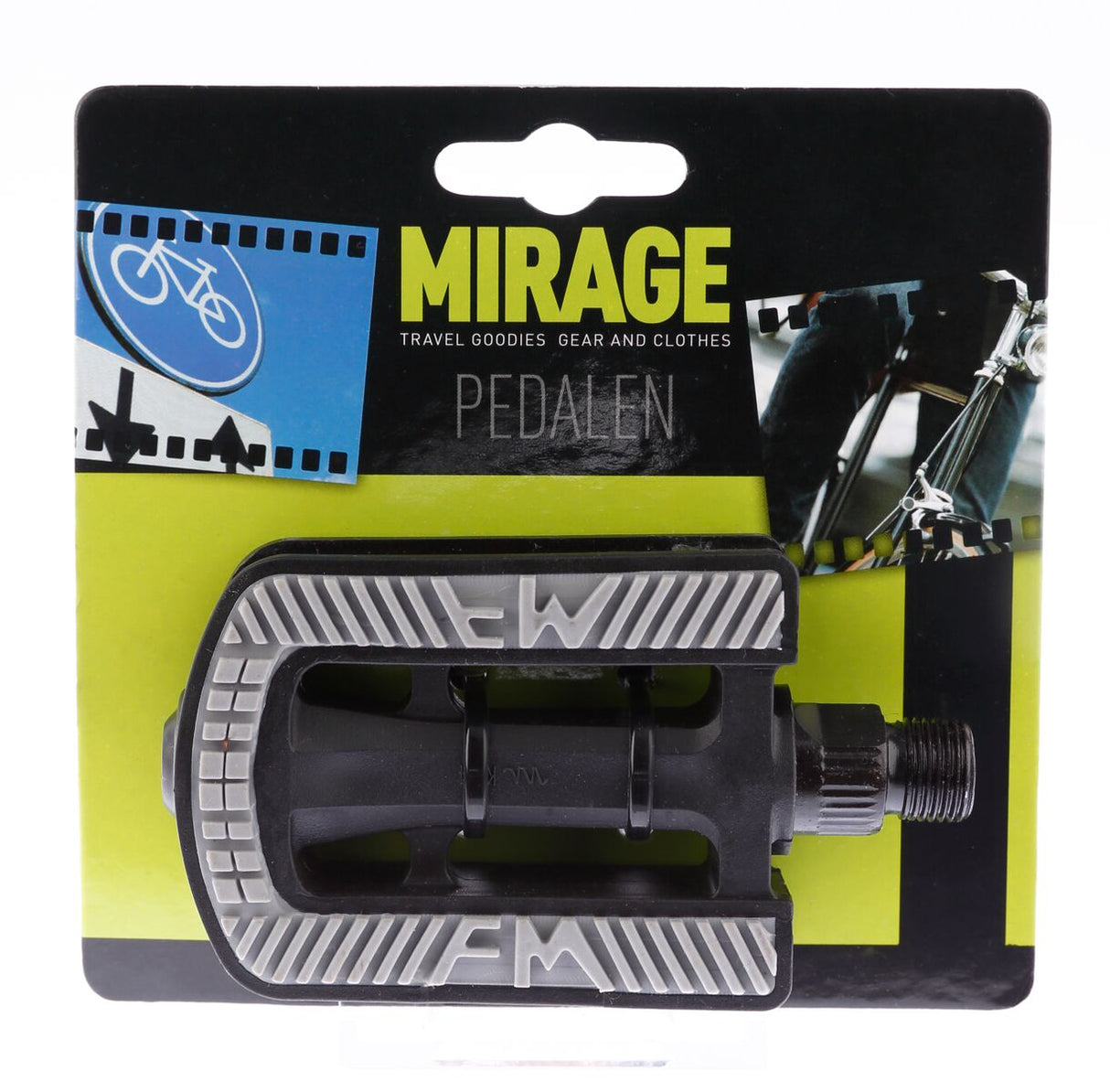Mirage turne pedale plastični anti -zvit mlajši pretisni omot