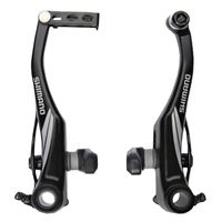 V -jarru Shimano Alivio T4000 Achter - Musta