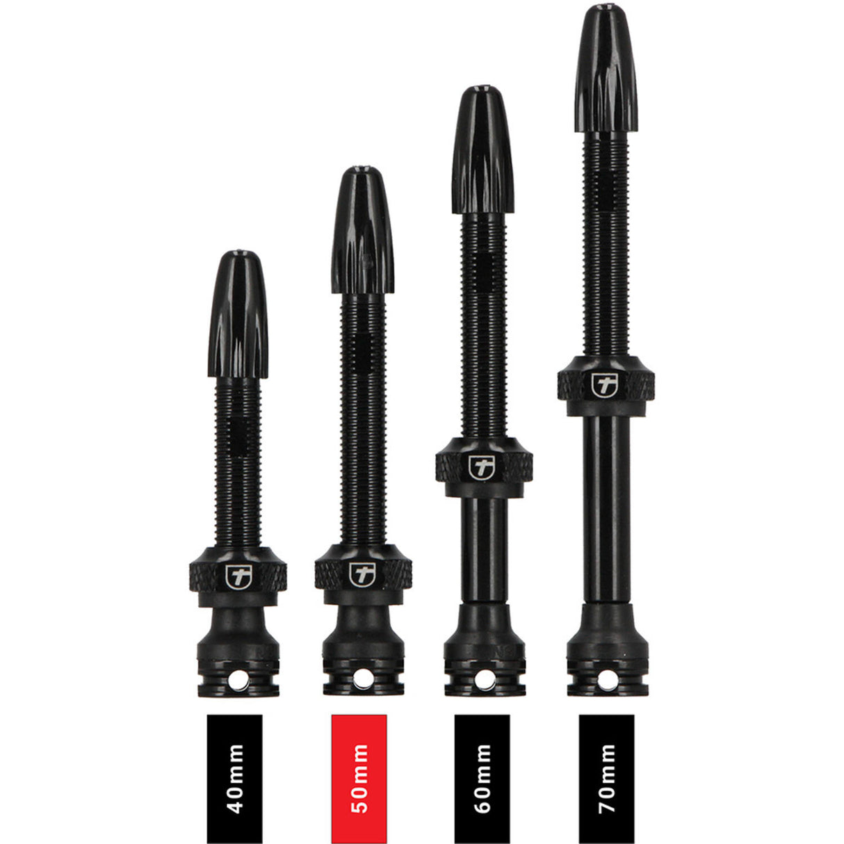 Trivio - tubeless ventiel zwart fvt