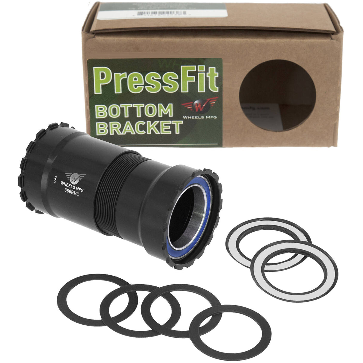 Kola výroba kol Mfg spodní podprsenky 386evo ABEC 3 TIVEDED