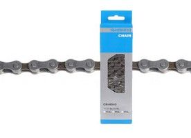 Shimano HG40 halskæde 6 7 8v 116 Schakels - Grå