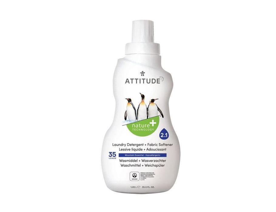 Detergente de actitud + Montaña suavizante de telas