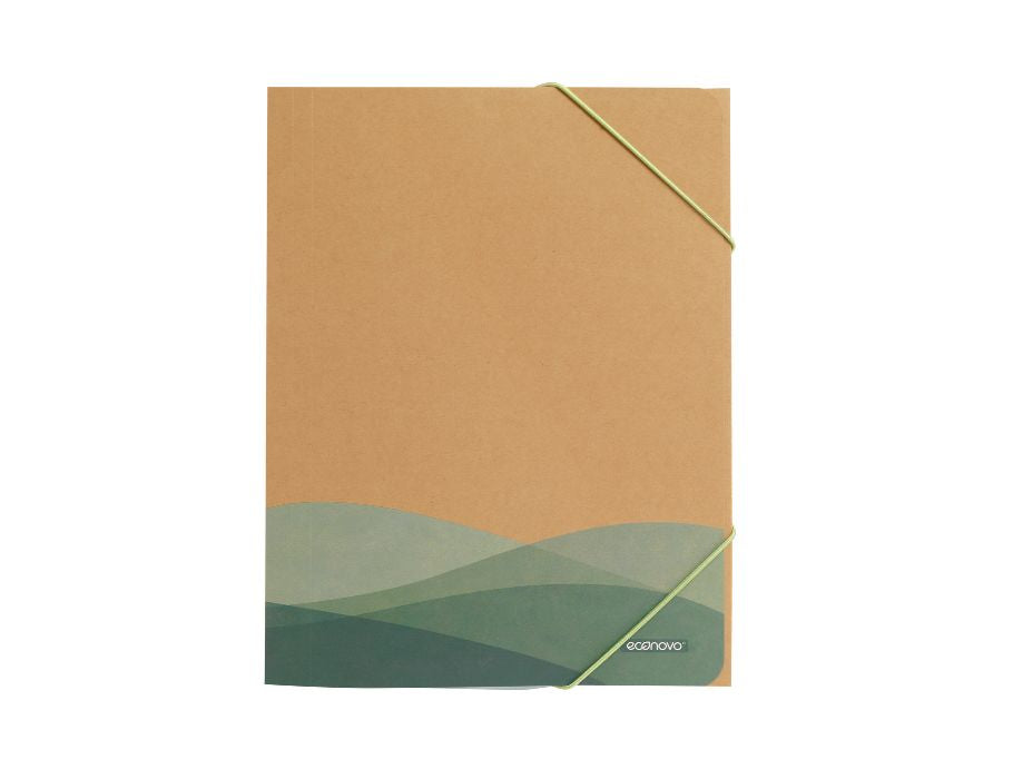 Econovo file folder with elastic - A4