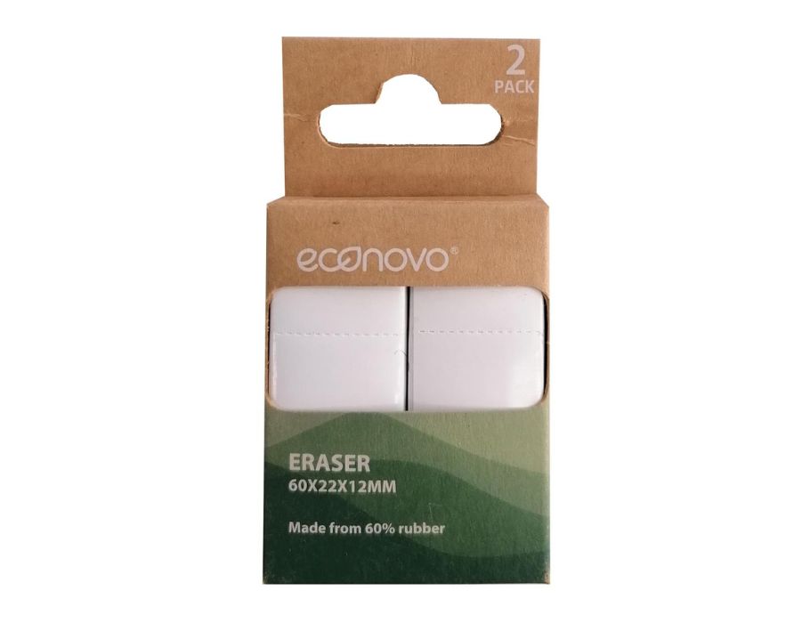 Econovo erasers - 2 pieces