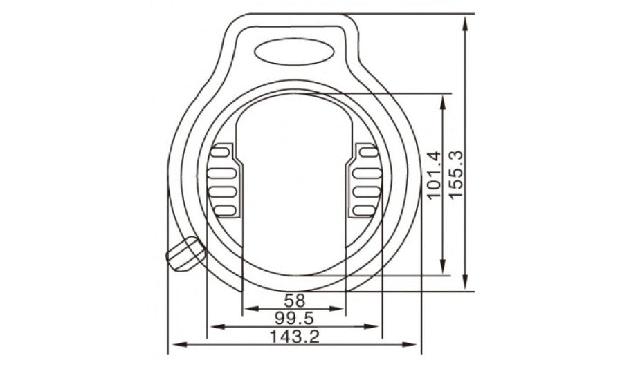 Ringslot Edge Strong Art2 - Sort