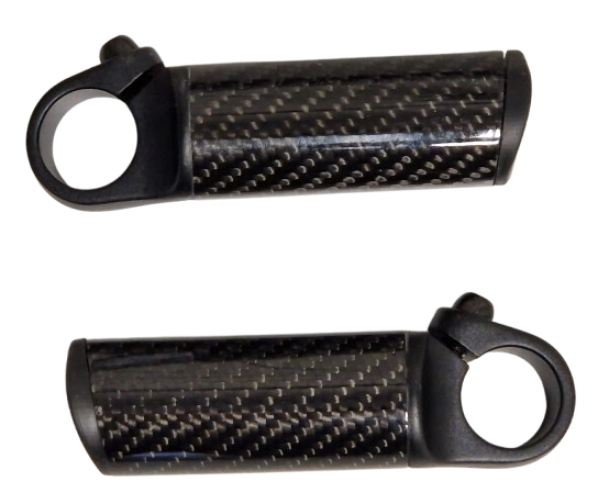 AA+ Carbon Alu Bar slutter 80 mm 22,2 mm