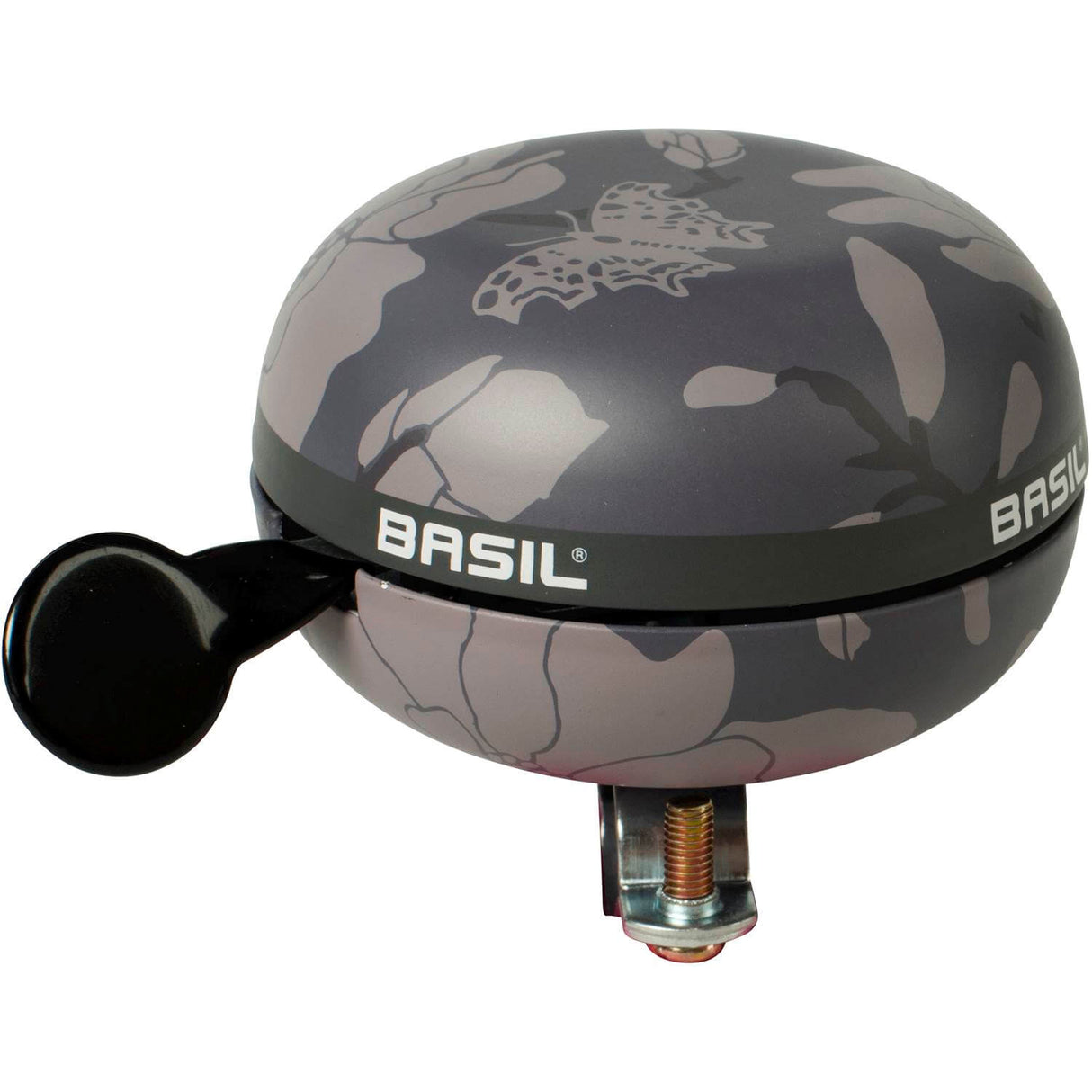 Basil Magnolia BlackBerry Bicycle Bell 80 mm Ding Dong på kort 50483