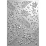 Creative expressions • 3d embossing folder nature's christmas