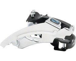 Elülső váltó 3 x 7 8-as sebességű Shimano Altus M310 Top Swing Dual Pull 40T