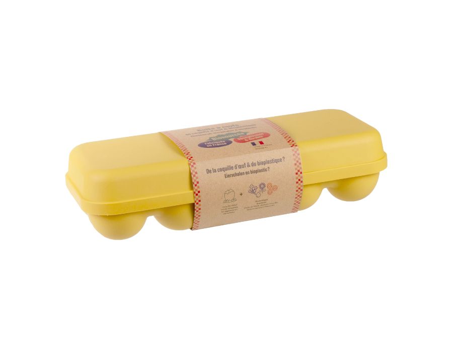 Ah! Table! Egg box for 10 eggs yellow