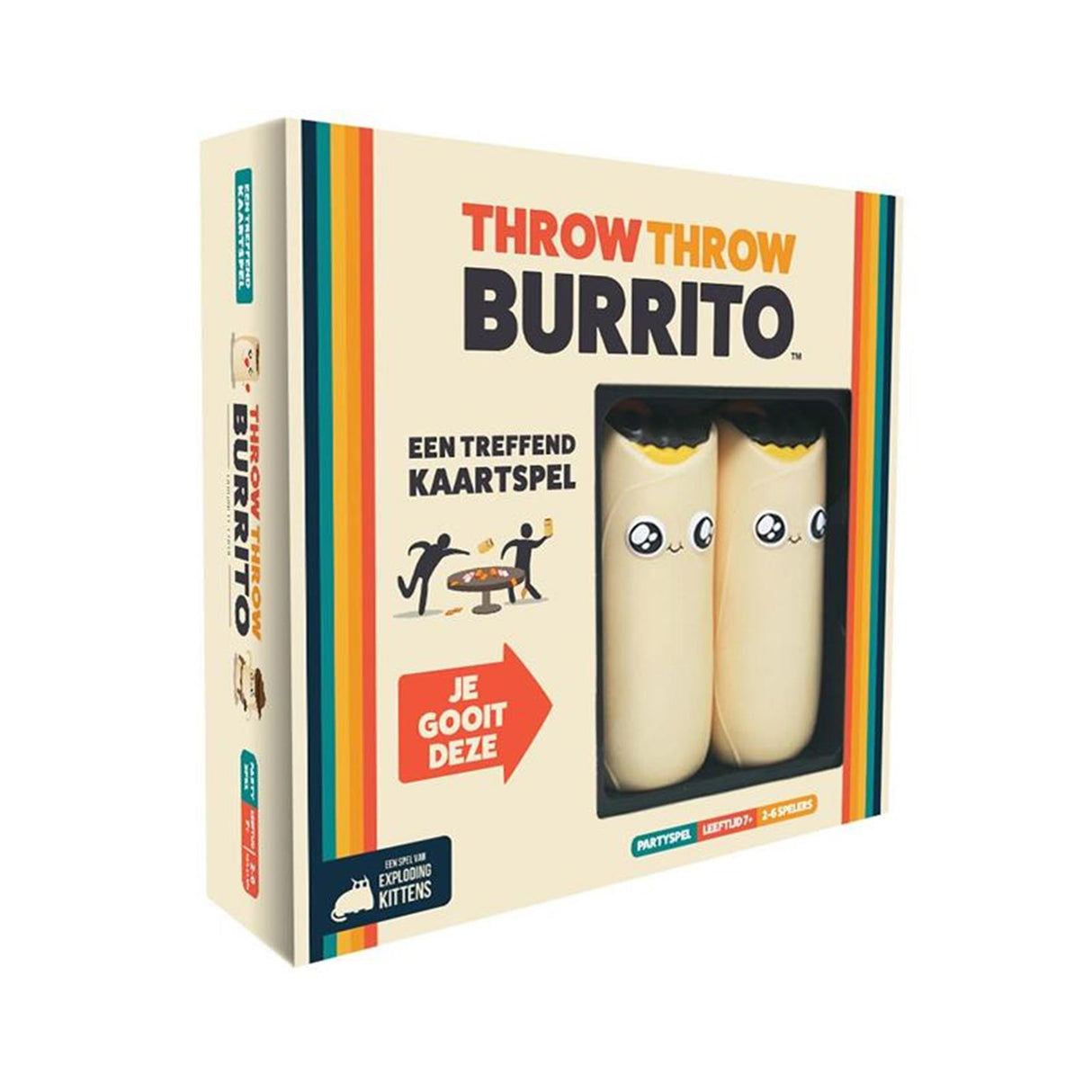 Explodéierend Kitten werfen Burrito Kaartespill