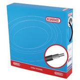 Communiquez le câble extérieur Elvedes avec doublure 30 mètres Ø4,2 mm - noir (30 mètres dans la boîte)