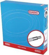 Přepněte venkovní kabel Elvedes s podšívkou 30 metrů Ø 5,0 mm - stříbrné (30 metrů v krabici)