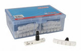 Brake block set Elvedes V -Brake 72 mm - White (25 pairs)