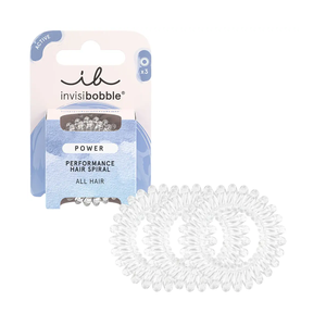Invisibobble power crystal clear 3 kosi