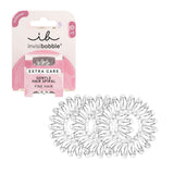 Invisibobble extra care gentle crystal clear 3 pieces