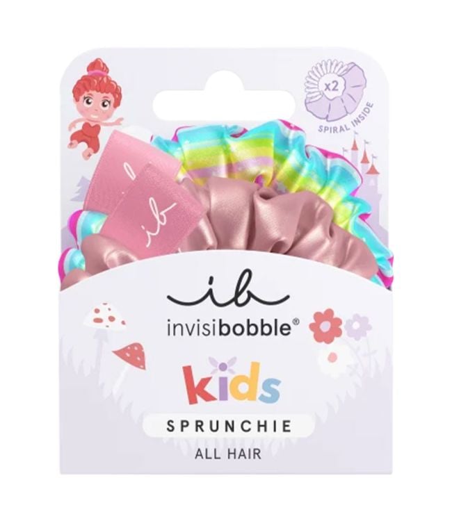 Invisibobble Kids Sprunchie Slim for god til at være blå 2st.