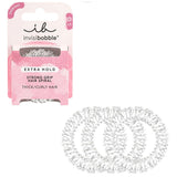 Invisibobble extra drží křišťálově čisté 3 kusy