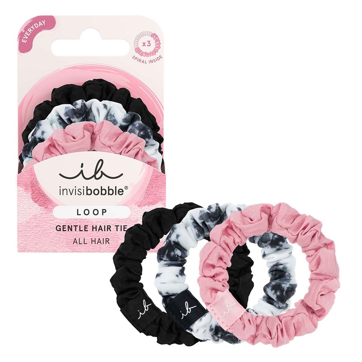 Invisibobble smyčka be jemný 3 ks.