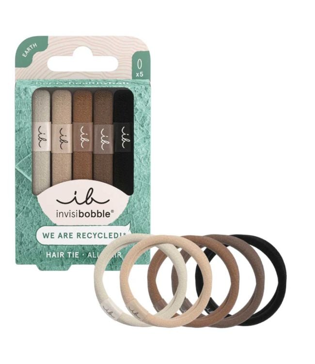 InvisiBobble Hair Tie Mocha 5st.