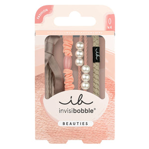 Invisibobble krásky púdrová perla 4ks.