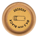 Elvedes cable caps ø4.3mm PVC - black