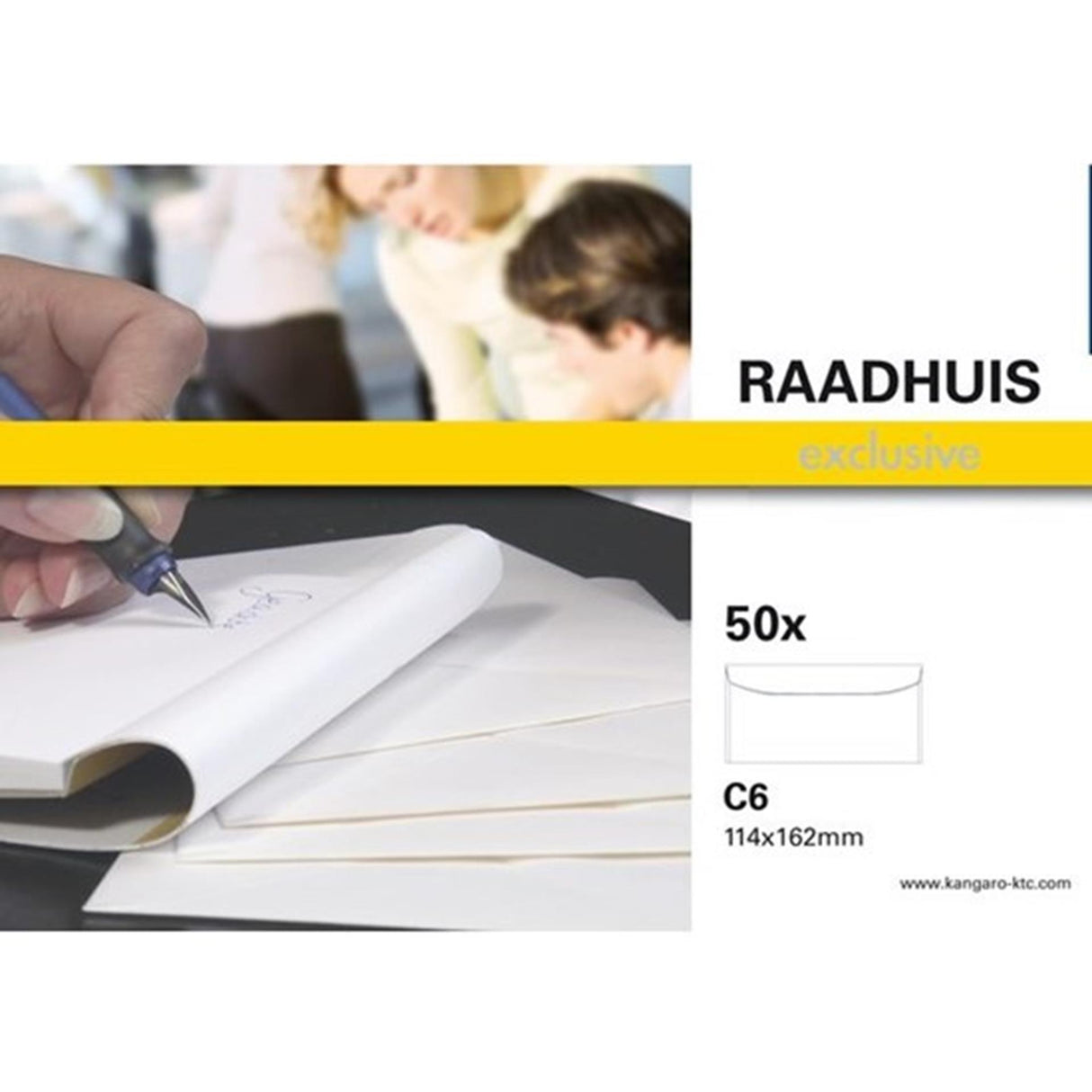 Kangaro raadhuis enveloppen c6 114x162mm 50st