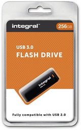 Enzo integral usb stick 256gb zwart 3.0 - 9500215