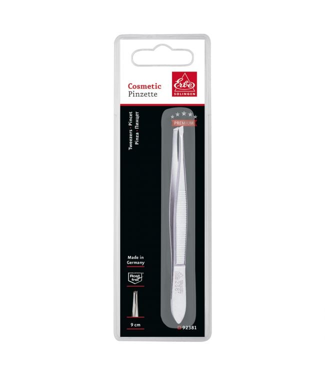 Erbe Solingen Pincet skrå 9 cm (ERBE92381)