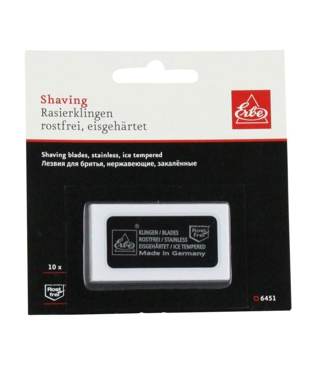 Erbe Solingen razor blades 10st. (refill) (Erbe96451)