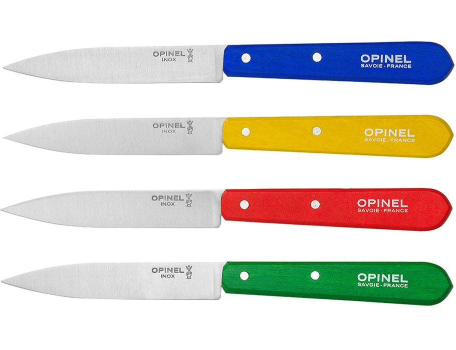 Opinel kitchen knives - Set of 4 colors - No.112