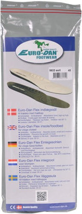 Euro-dan eurodan e9933 antistatische inlegzool zwart - maat 49 - 00.039.012.49