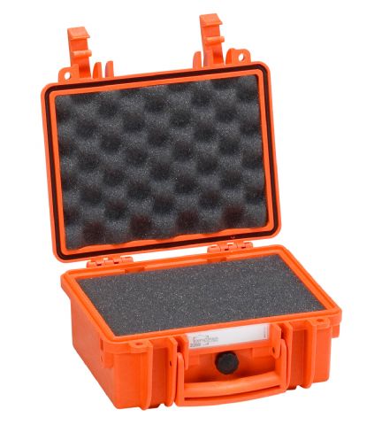 Explorer cases 2209 suitcase orange with tuft foam