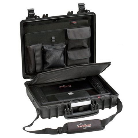 Custode Explorer 4412HL VADUCA NERA con borsa per laptop