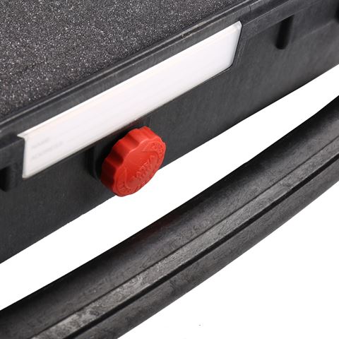 Case di esploratore Linea rossa 9413 Custodia per pistola con schiuma di ciuffo