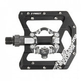 Exustar klicken Sie auf Pedal MTB 9 16 Zoll Schwarzer Set