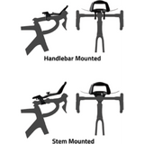 Controltech - aero bar Sirocco mini clip-on carbon UD black inc stem