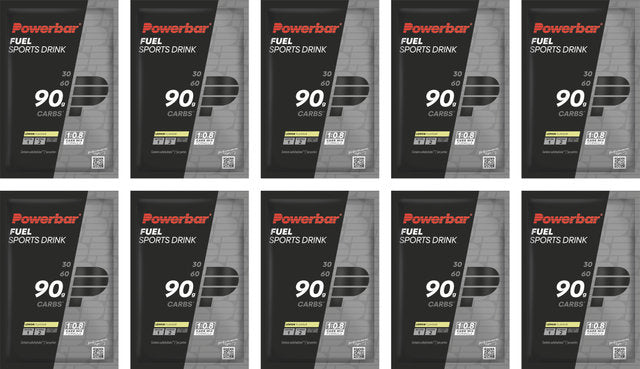 Powerbar fuel sports drink 90 drink powder - 10 pouches