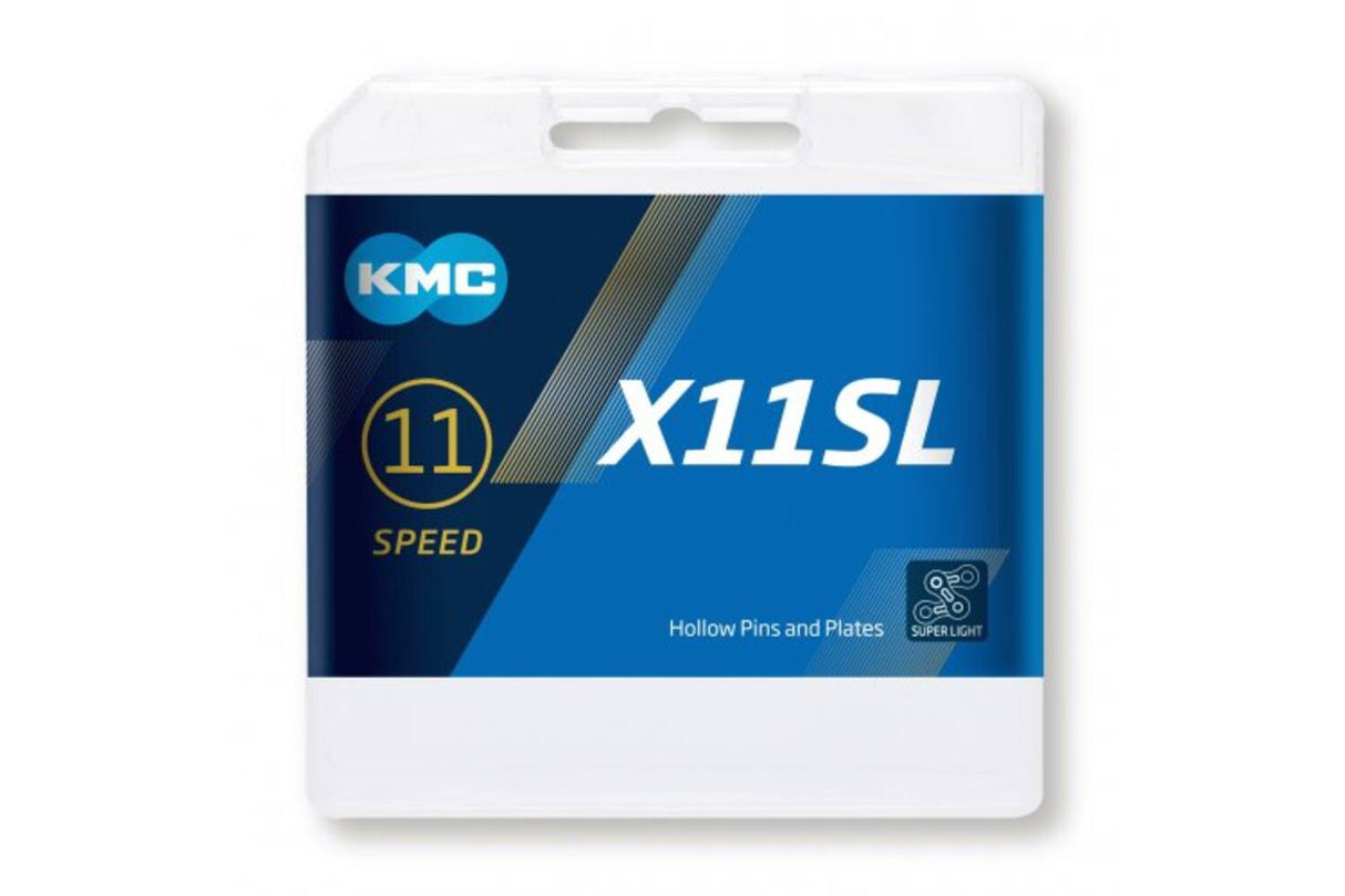 Cadena de bicicletas KMC X11SL Ti-N Gold Black